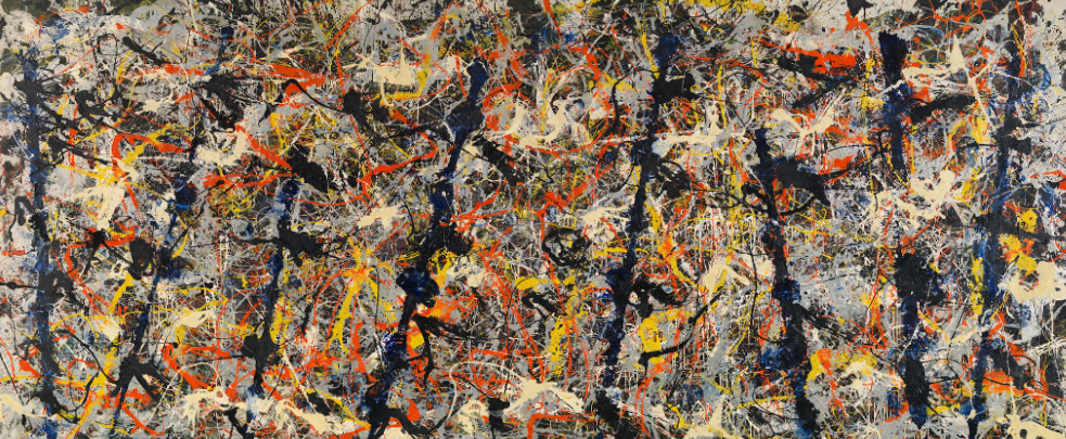 잭슨폴록, blue poles