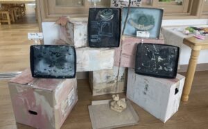 흙물감 작품 전시